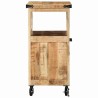 Chariot de cuisine Marron 55 x 40 x 80 cm Bois de mangue massif 535518535518