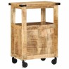 Chariot de cuisine Marron 55 x 40 x 80 cm Bois de mangue massif 535518535518