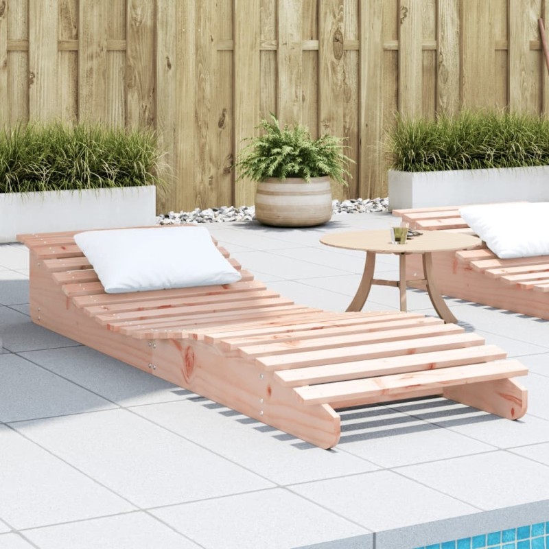 Chaise longue 205x60x31,5 cm bois massif de douglas 535521535521