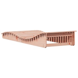 Chaise longue 205x80x31,5 cm bois massif de douglas 535526535526