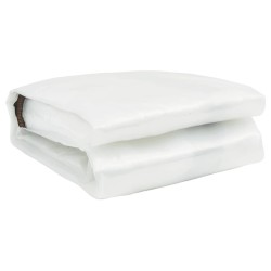 Bâche transparente avec œillets 6x12 m polyéthylène 535527535527