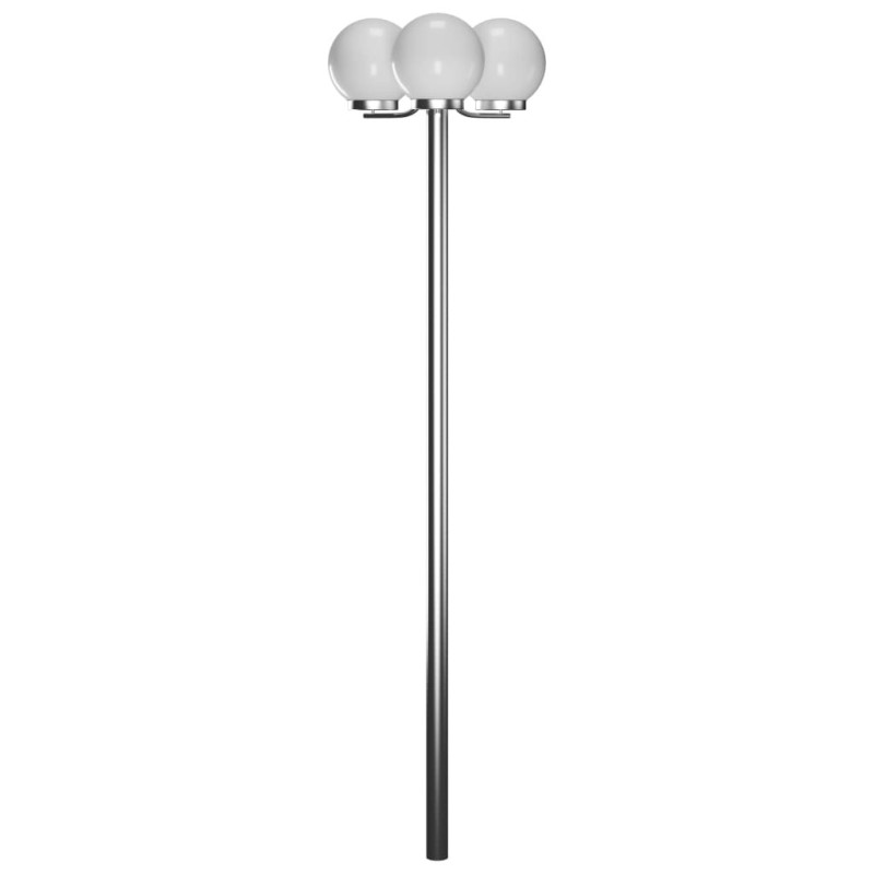 Lampadaire de jardin 3 lampes 220 cm 535534535534