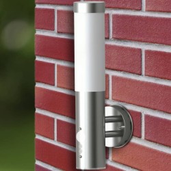 Applique murale extérieure avec capteur de mouvement inox 535542535542