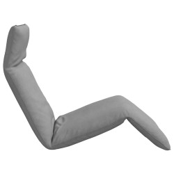 Chaise longue pliante gris 175x54x8,5 cm tissu oxford 535544535544