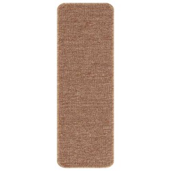 Tapis Antidérapants pour Escaliers 15 pcs Jaune 60 x 25 cm PP 535549535549