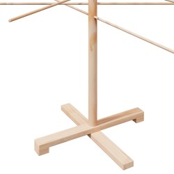Arbre de Noël en bois pour décoration 210 cm bois massif de pin 535554535554