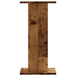 Supports de haut-parleurs 2 pcs vieux bois bois d'ingénierie 535555535555