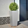 Jardinière 35x35x75 cm acier galvanisé 535556535556