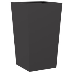 Jardinière noir 45x45x75 cm acier 535564535564