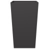 Jardinière noir 45x45x75 cm acier 535564535564