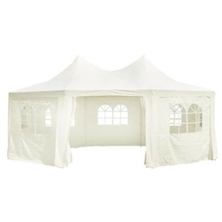 Couverture de tente de jardin Crème 6 x 4.5 x 3 m tissu 535566535566