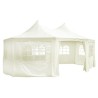 Couverture de tente de jardin Crème 6 x 4.5 x 3 m tissu 535566535566