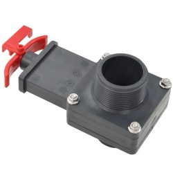 Vanne de portail de piscine 2 pcs 1,5" 535570535570
