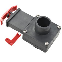 Vanne de portail de piscine 2 pcs 1,5" 535570535570