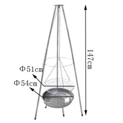 Grills d'extérieur Acier inoxydable 535575535575