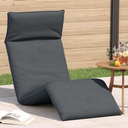 Chaise longue pliante anthracite 175x54x8,5 cm tissu oxford 535576535576