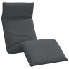 Chaise longue pliante anthracite 175x54x8,5 cm tissu oxford 535576535576