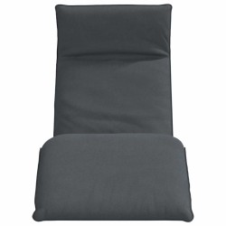 Chaise longue pliante anthracite 175x54x8,5 cm tissu oxford 535576535576