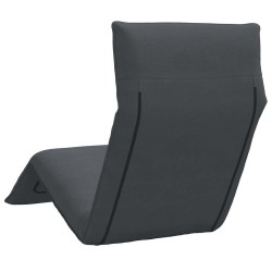 Chaise longue pliante anthracite 175x54x8,5 cm tissu oxford 535576535576