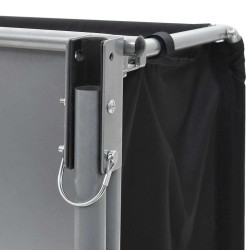 Remorque de vélo noir et jaune 65 kg 535578535578