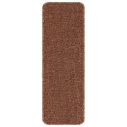 Tapis Antidérapants pour Escaliers 15 pcs Jaune 60 x 25 cm PP 535579535579