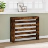 Cache-radiateur chêne fumé 104x20x82 cm bois d'ingénierie 535590535590