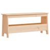Banc d'entrée 100x28x45 cm Bois massif Pin 535600535600