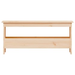 Banc d'entrée 100x28x45 cm Bois massif Pin 535600535600