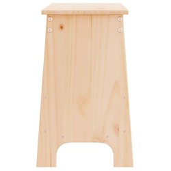Banc d'entrée 100x28x45 cm Bois massif Pin 535600535600