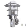 Lampe murale de patio Acier inoxydable   535601535601