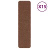 Tapis Antidérapants pour Escaliers 15 pcs Jaune 75 x 20 cm PP 535610535610