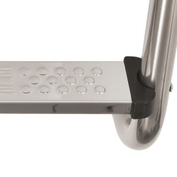 Échelle de piscine à 3 échelons Acier inoxydable 304 120 cm 535611535611