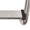 Échelle de piscine à 3 échelons Acier inoxydable 304 120 cm 535611535611