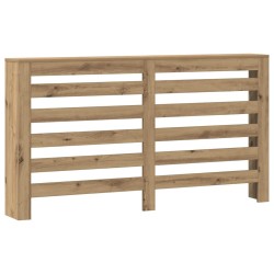 Cache-radiateur chêne artisanal 149x20x82 cm bois d'ingénierie 535613535613