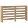 Cache-radiateur chêne artisanal 149x20x82 cm bois d'ingénierie 535613535613