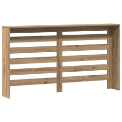 Cache-radiateur chêne artisanal 149x20x82 cm bois d'ingénierie 535613535613