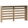 Cache-radiateur chêne artisanal 149x20x82 cm bois d'ingénierie 535613535613