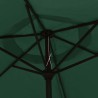 Parasol vert 3 m mât en acier 535614535614