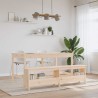 Banc d'entrée 160x28x45 cm Bois massif Pin 535616535616