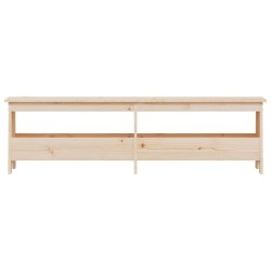 Banc d'entrée 160x28x45 cm Bois massif Pin 535616535616