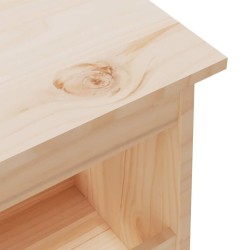 Banc d'entrée 160x28x45 cm Bois massif Pin 535616535616