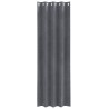 Rideaux occultants 2 pcs Gris clair 140 x 225 cm Velours 535626535626