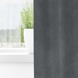 Rideaux occultants 2 pcs Gris clair 140 x 175 cm Velours 535628535628