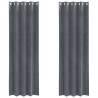 Rideaux occultants 2 pcs Gris clair 140 x 260 cm Velours 535631535631