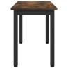 banc Chêne Fumé 80 x 35 x 45 cm Bois d'ingénierie 535632535632