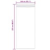Rideaux occultants 2 pcs Gris clair 140 x 225 cm Velours 535636535636
