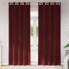 Rideaux occultants 2 pcs Bordeaux 140 x 260 cm Velours 535645535645