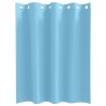 Rideaux occultants avec anneaux 2 pcs Bleu clair 140 x 140 cm 535659535659