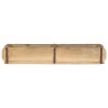 Plateau 4 pcs Marron 57 x 15 x 9 cm Bois Recyclé Solide 535672535672