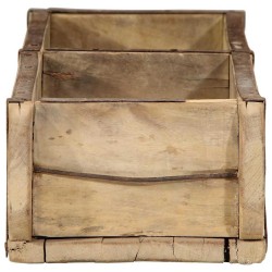 Plateau 4 pcs Marron 57 x 15 x 9 cm Bois Recyclé Solide 535672535672